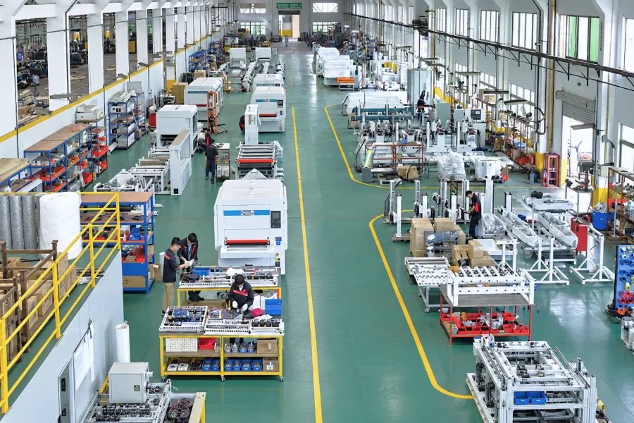 Sanding Consumables production line support