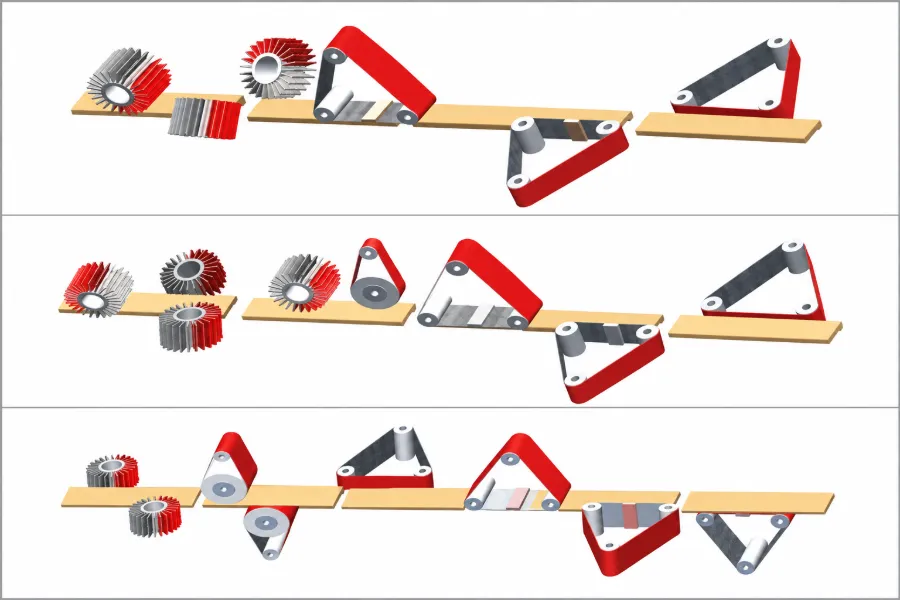Variable Feed and Multi-Stage Finishing